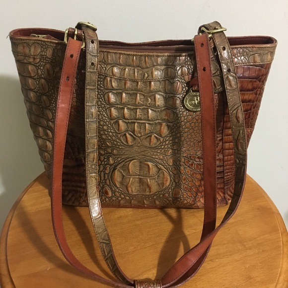 Brahmin Croc Style Bag - Picture 4 of 8
